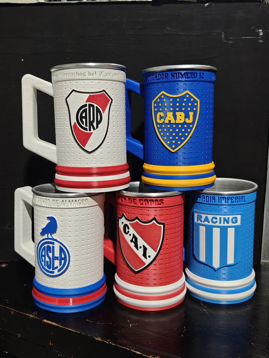 Jarra chopera - Clubes