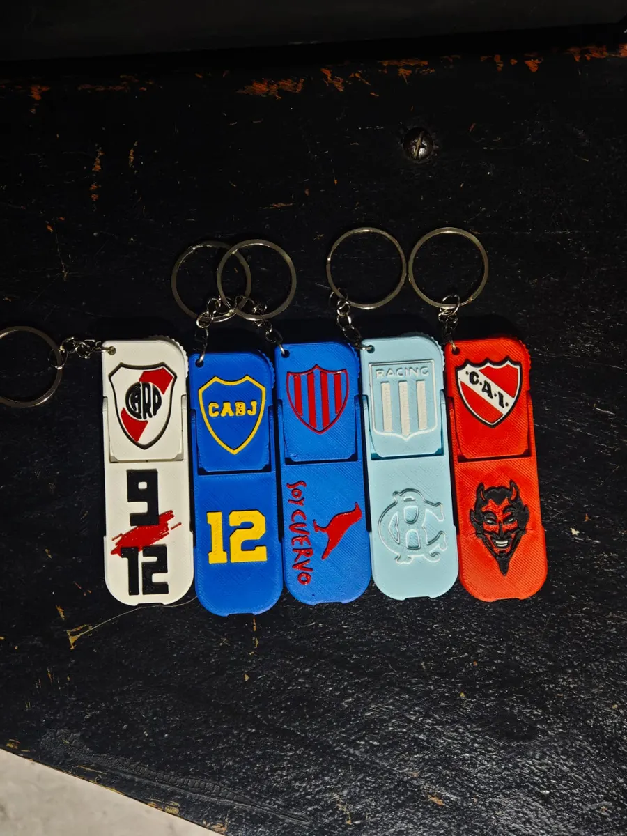 Llavero portacelular - Clubes