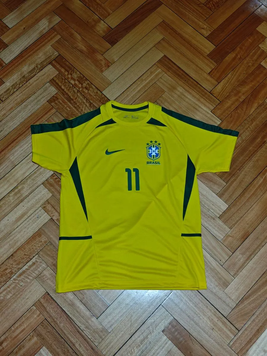 Camiseta Brasil 2002 Titular